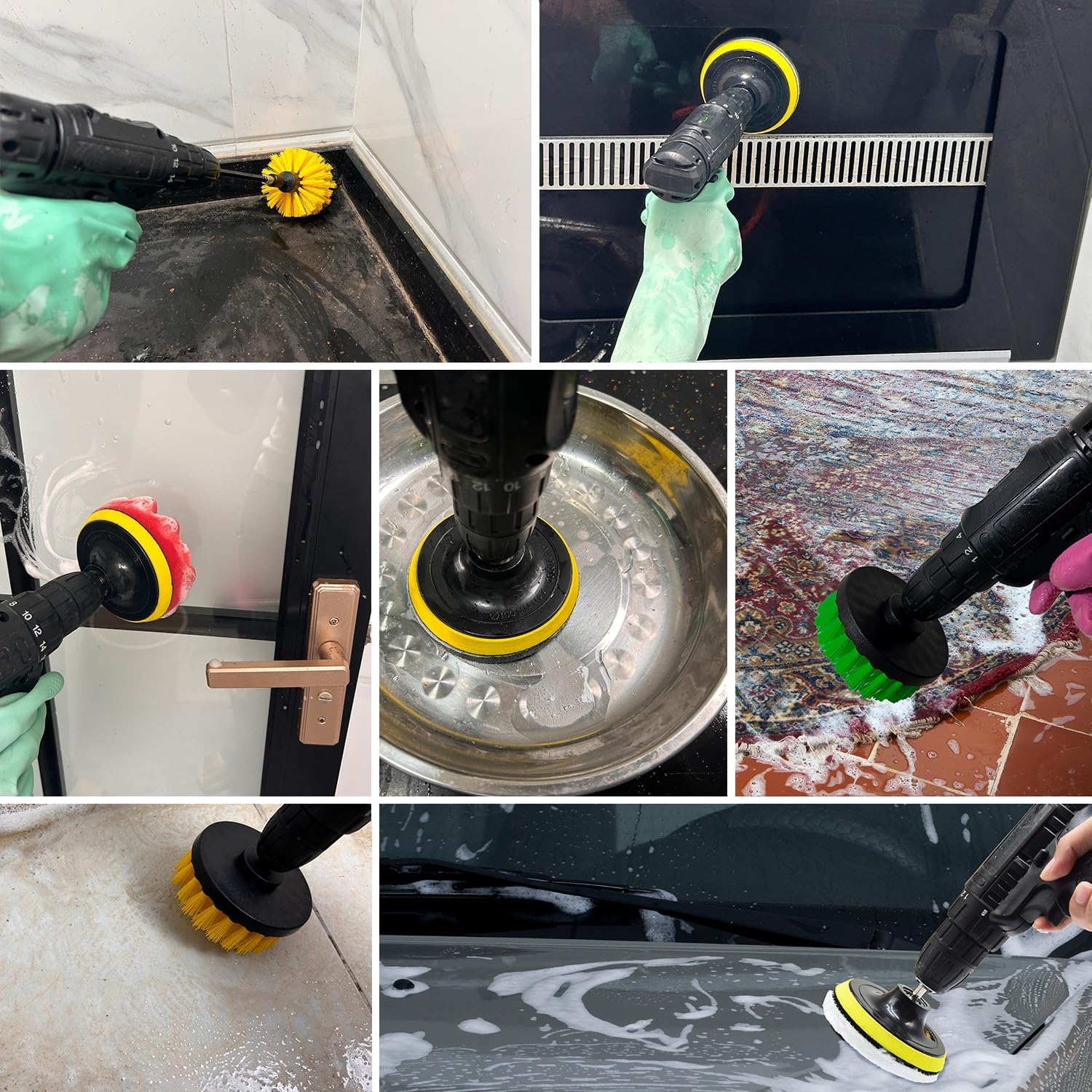 30-Piece Drill Cleaning Attachment Set