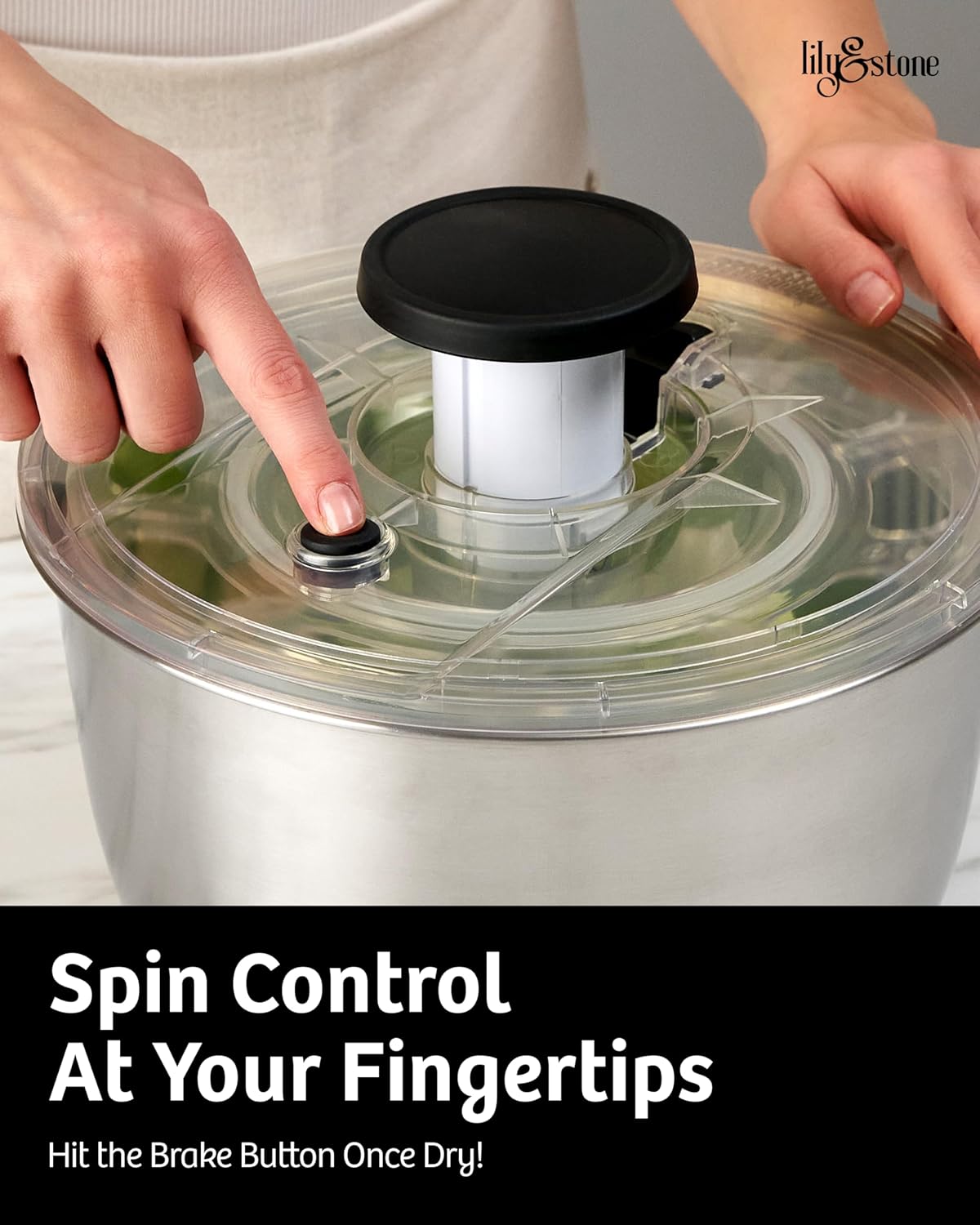 Stainless Steel Kitchen Depths - Pump Salad Spinner More
