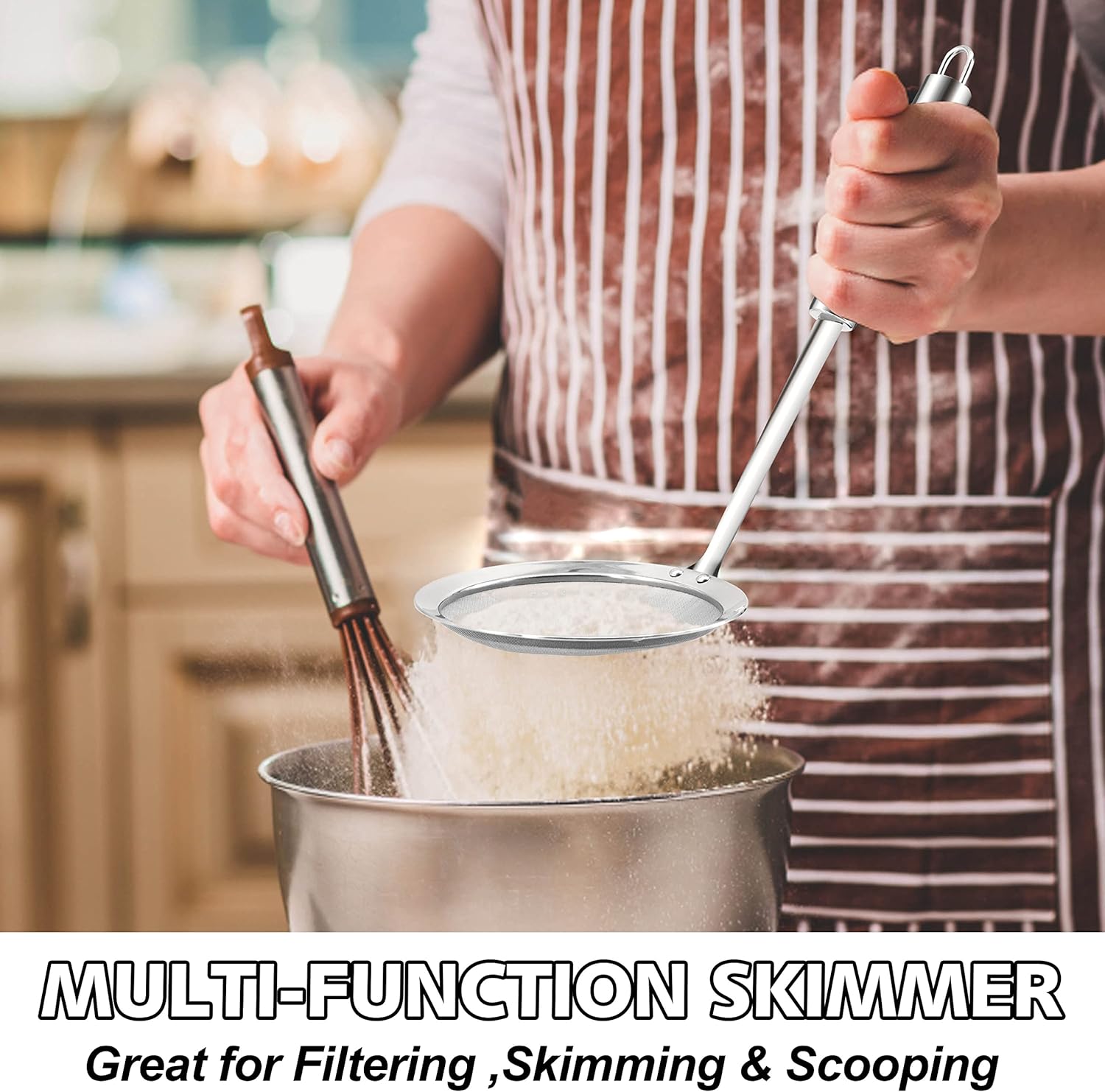 Anaeat 55 Stainless Steel Fat Skimmer Spoon