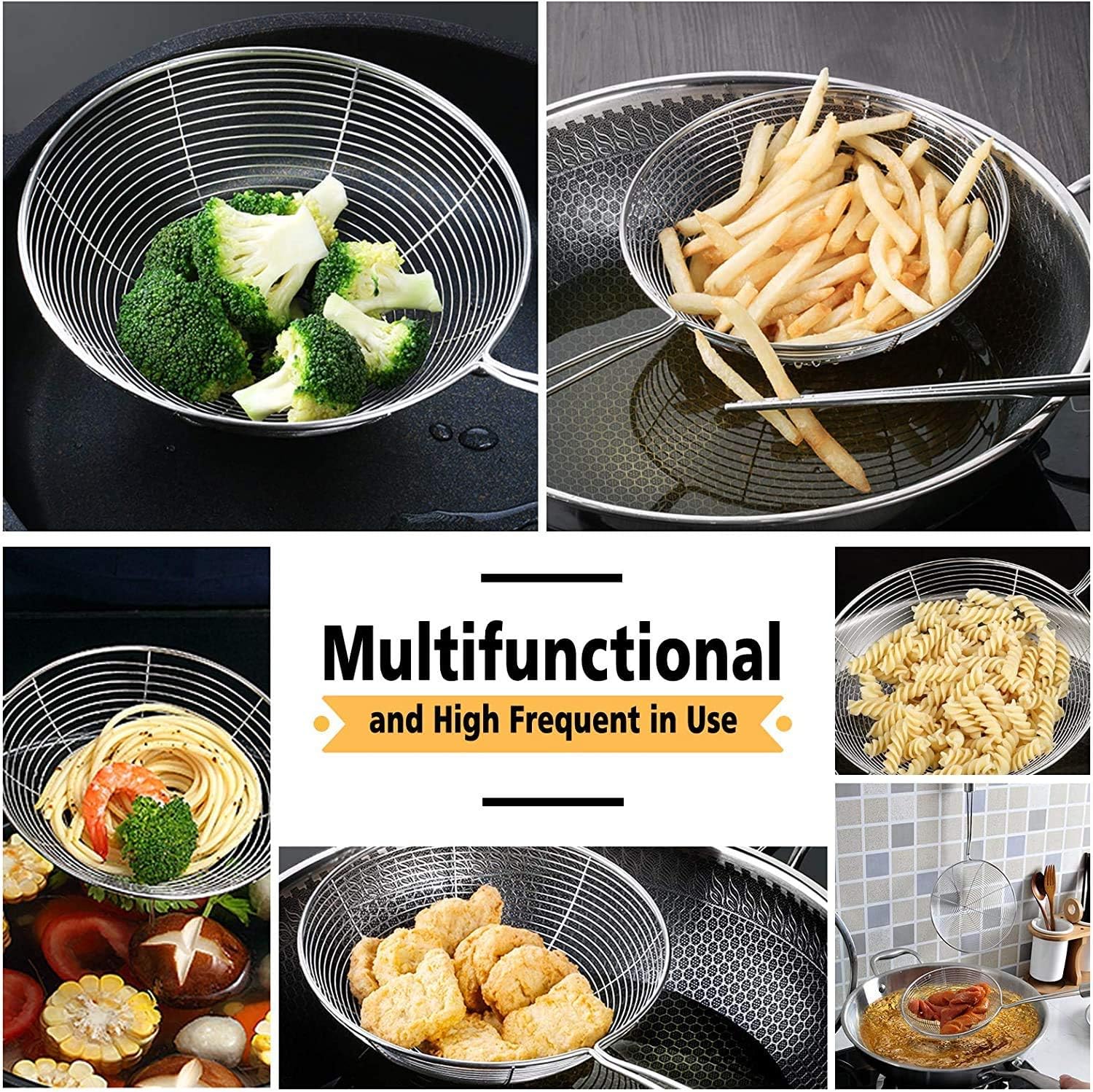 Stainless Steel Sp Ferrule Strainer for Kitchen Essentials