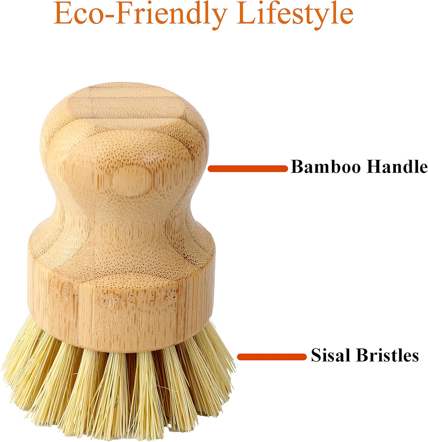 Bamboo Dish Scrub Brush Set for the Perfect Kitchen Helper