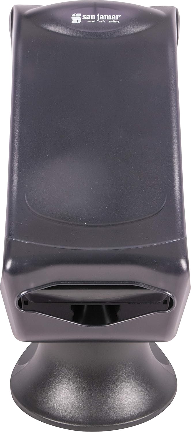 San Jamar Napkin Dispenser with Stand - Black Pearl