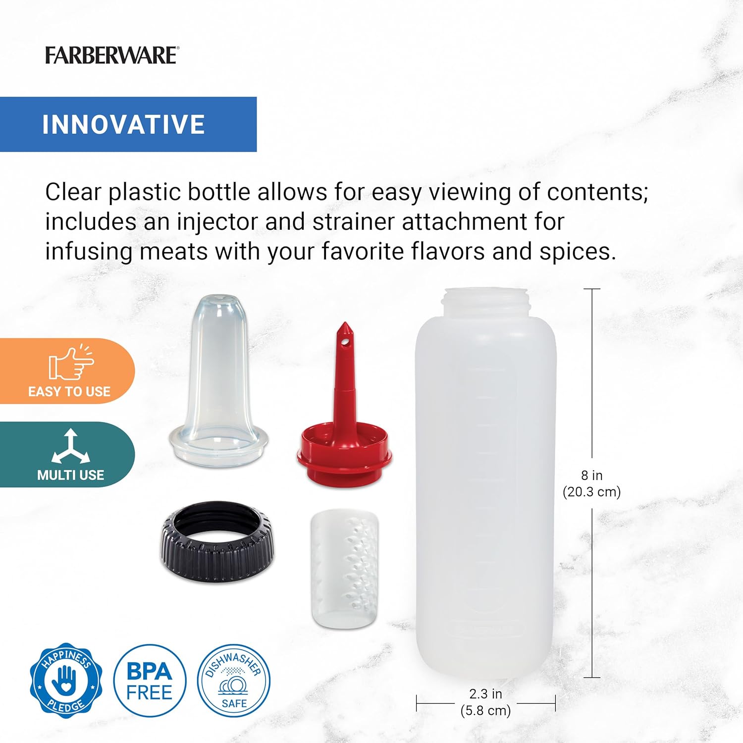 Farberware Roasting Squeeze Bottle Flavor Injector