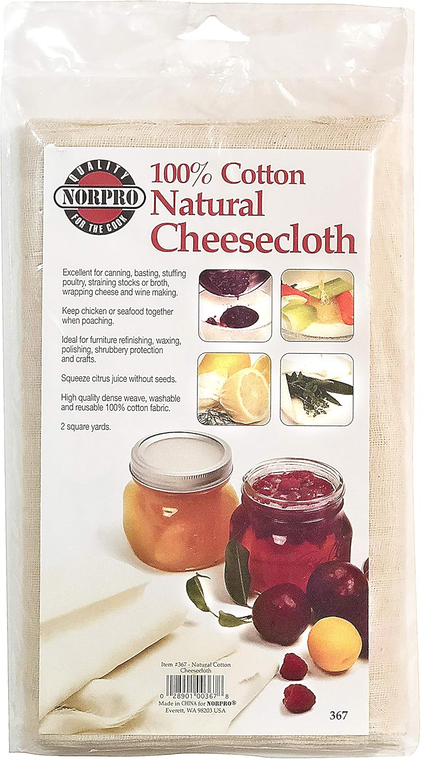 Norpro Natural Cheese Cloth 2 square yards167 square meters