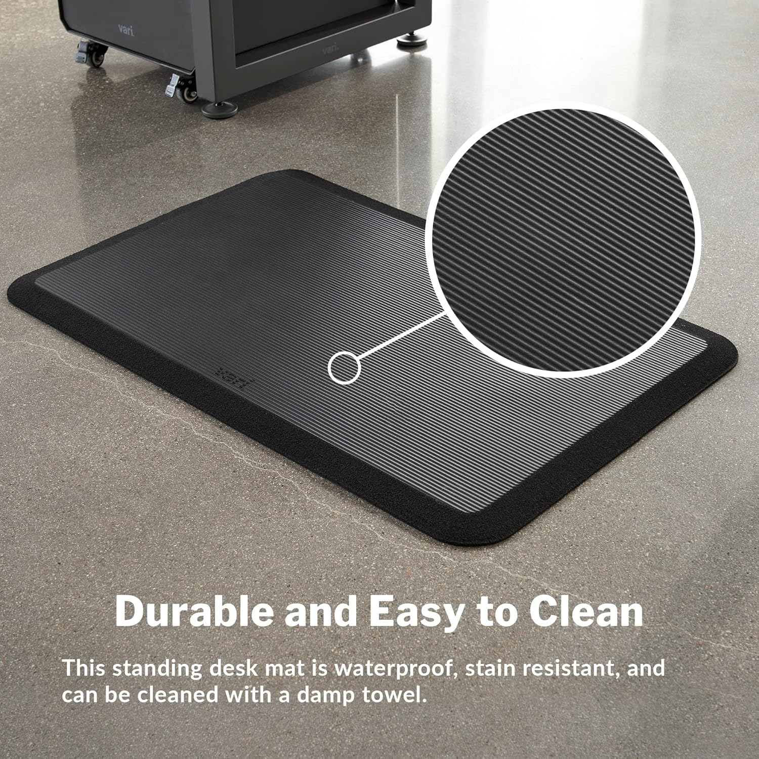 Vari Standing Mat Anti-Fatigue Desk Pad for Comfort and Style