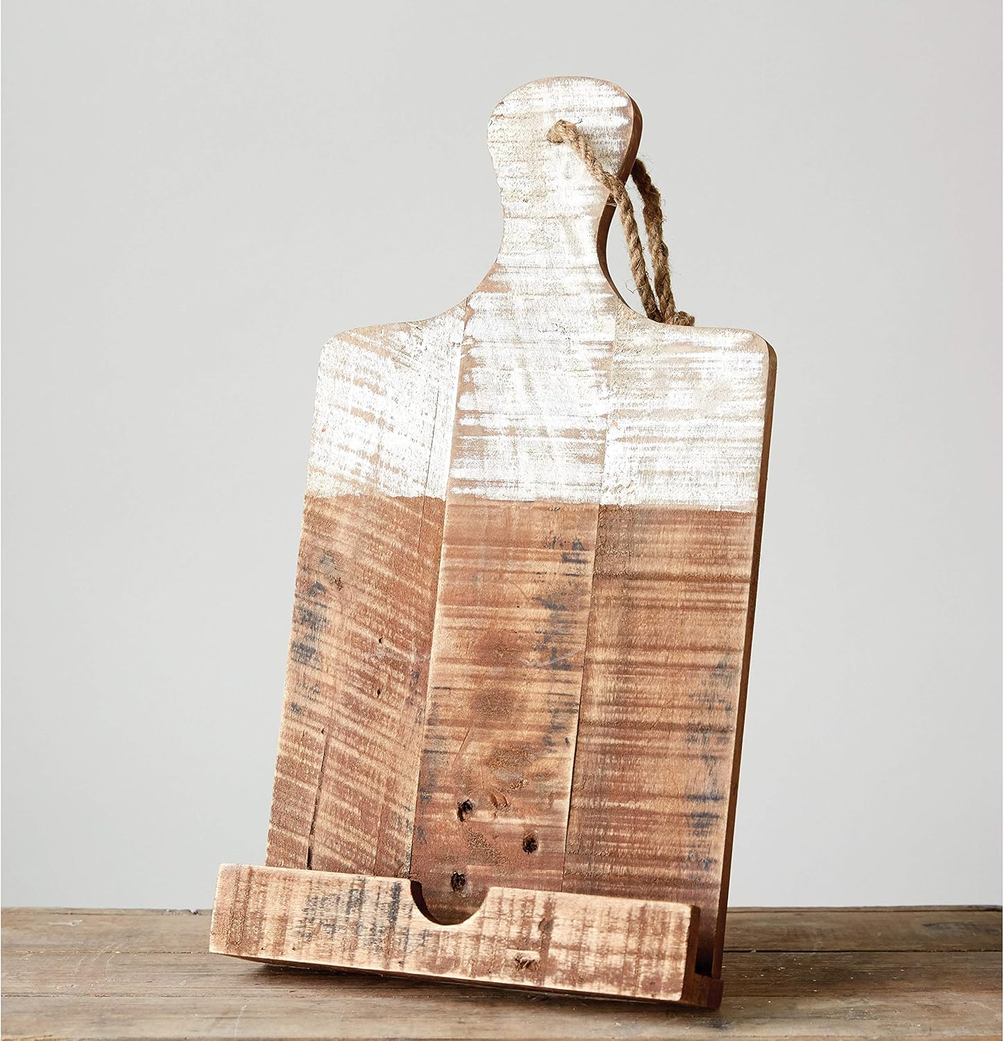 Creative Co-Op Dipped White Napkin Holder