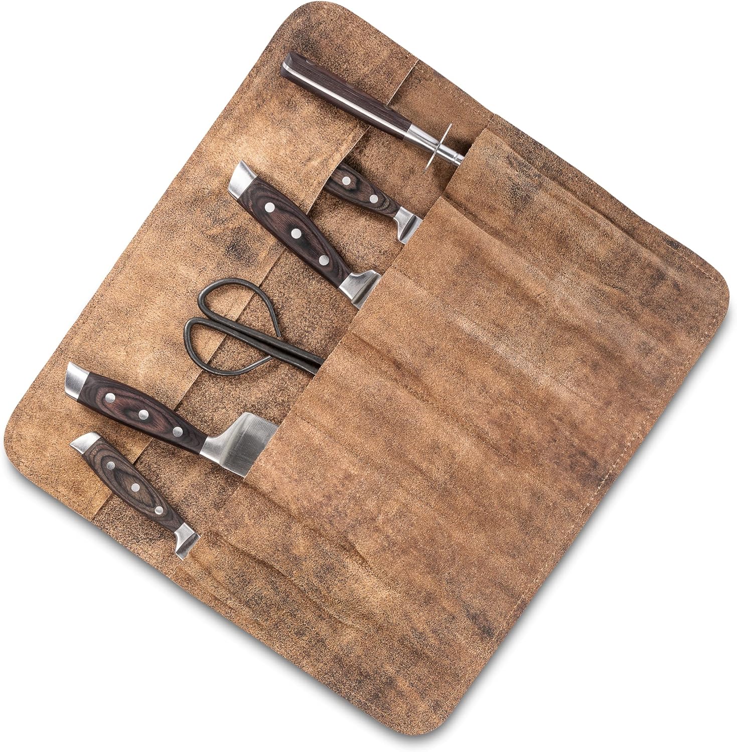 Knife Roll Bag with 7 Slots for Chefs Knives