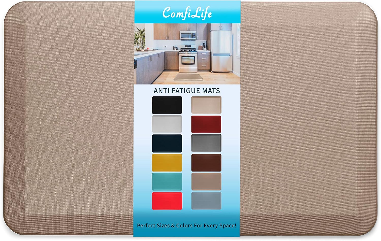 34 Inch Anti Fatigue Floor Mat Rose Gold